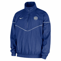 Nike New York Knicks Courtside Windrunner Woven Half-Zip Hooded Jacket
