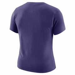 Nike Phoenix Suns Women's Courtside Modest Cropped Tri-Blend T-Shirt