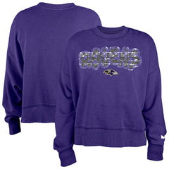 Girl's Flip Sequin Sweatshirt - Baltimore Ravens Sweatshirts