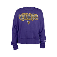 Girl's Flip Sequin Sweatshirt - Minnesota Vikings Sweatshirts