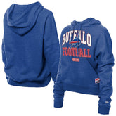Women's Throwback Boxy Hoodie Sweatshirt - Buffalo Bills Hoodies