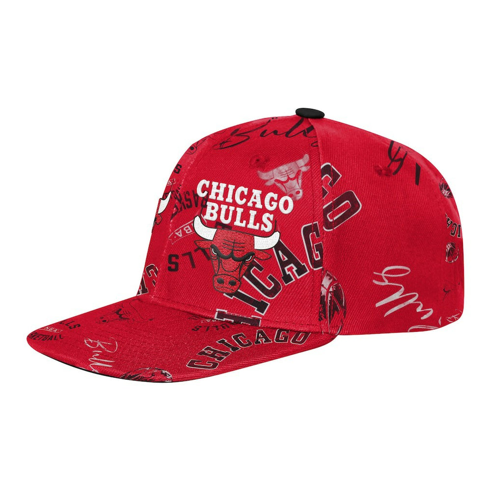 Chicago Bulls Outerstuff Youth Street Hooper Allover Print Snapback Hat