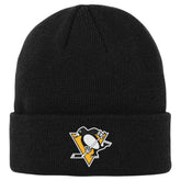 NHL Pittsburgh Penguins Outerstuff Youth 2.0 Essential Cuffed Knit Hat