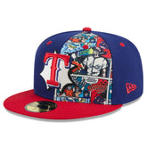Royal/Red Texas Rangers New Era 2025 MLB Diamond Hero Edition 59FIFTY Fitted Hat