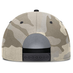 Natural Los Angeles Angels Nike Camo Pack Rise Adjustable Hat