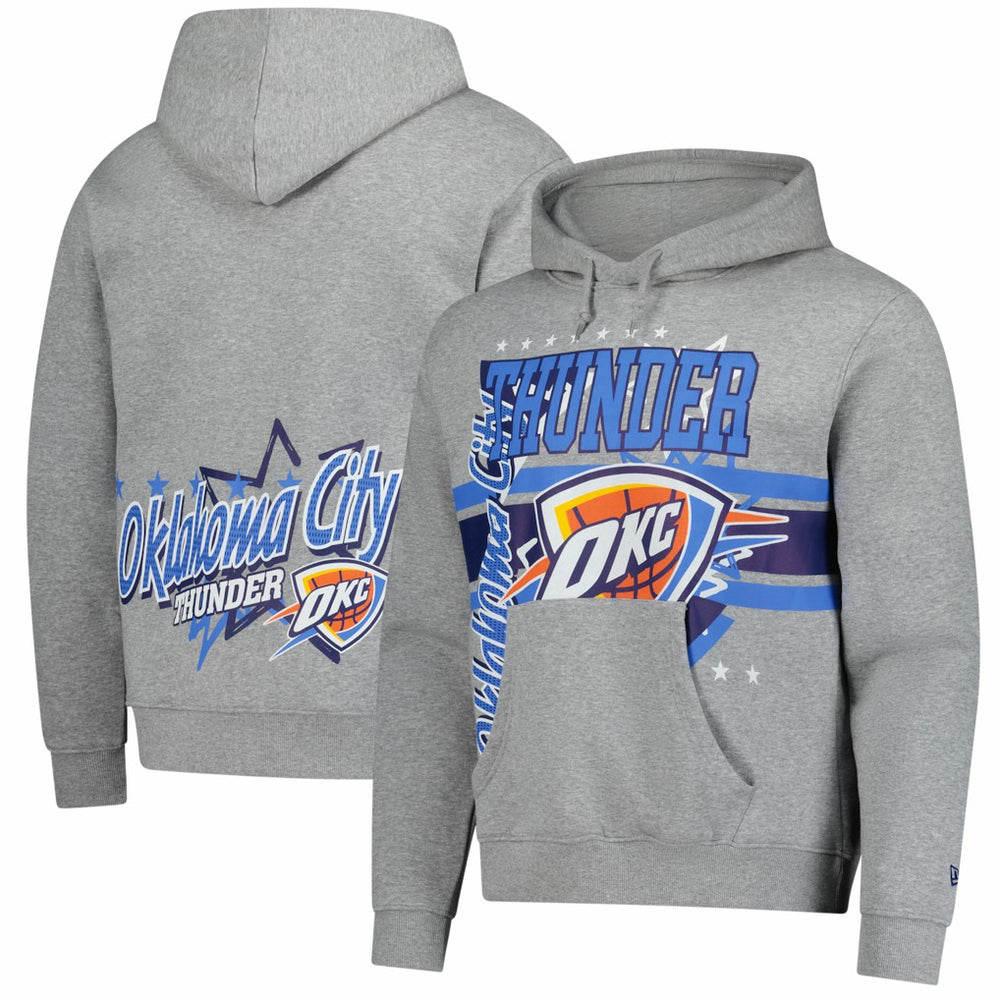 New Era Oklahoma City Thunder Injection Sport Classics Fleece Hoodie