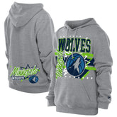 New Era Minnesota Timberwolves Injection Sport Classics Fleece Hoodie