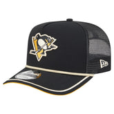 NHL Pittsburgh Penguins New Era Vintage Team Rope A-Frame 9FIFTY Snapback Hat