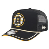 NHL Boston Bruins New Era Vintage Team Rope A-Frame 9FIFTY Snapback Hat