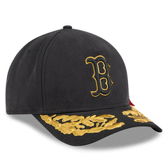 Black Boston Red Sox New Era x Alpha Industries A-Frame 9FORTY Adjustable Hat