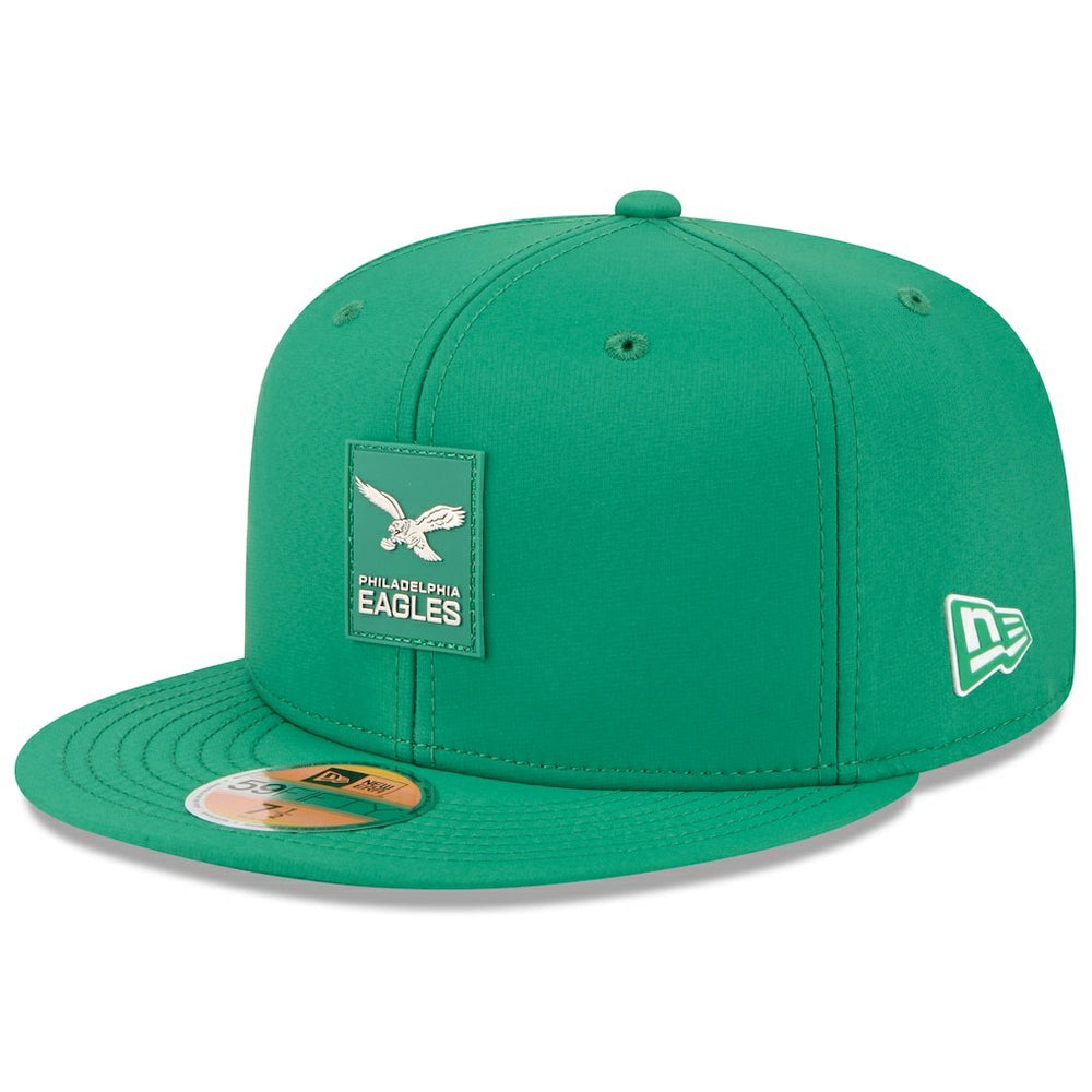 2025 Sideline Throwback 59FIFTY Fitted Hat - Philadelphia Eagles Hats