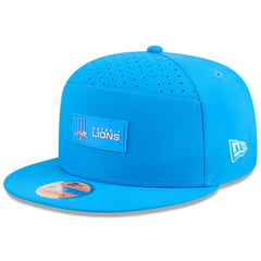 2025 Sideline Throwback Split Panel 9FIFTY Snapback Hat - Detroit Lions Hats