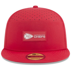 2025 Sideline Split Panel 9FIFTY Snapback Hat - Kansas City Chiefs Hats