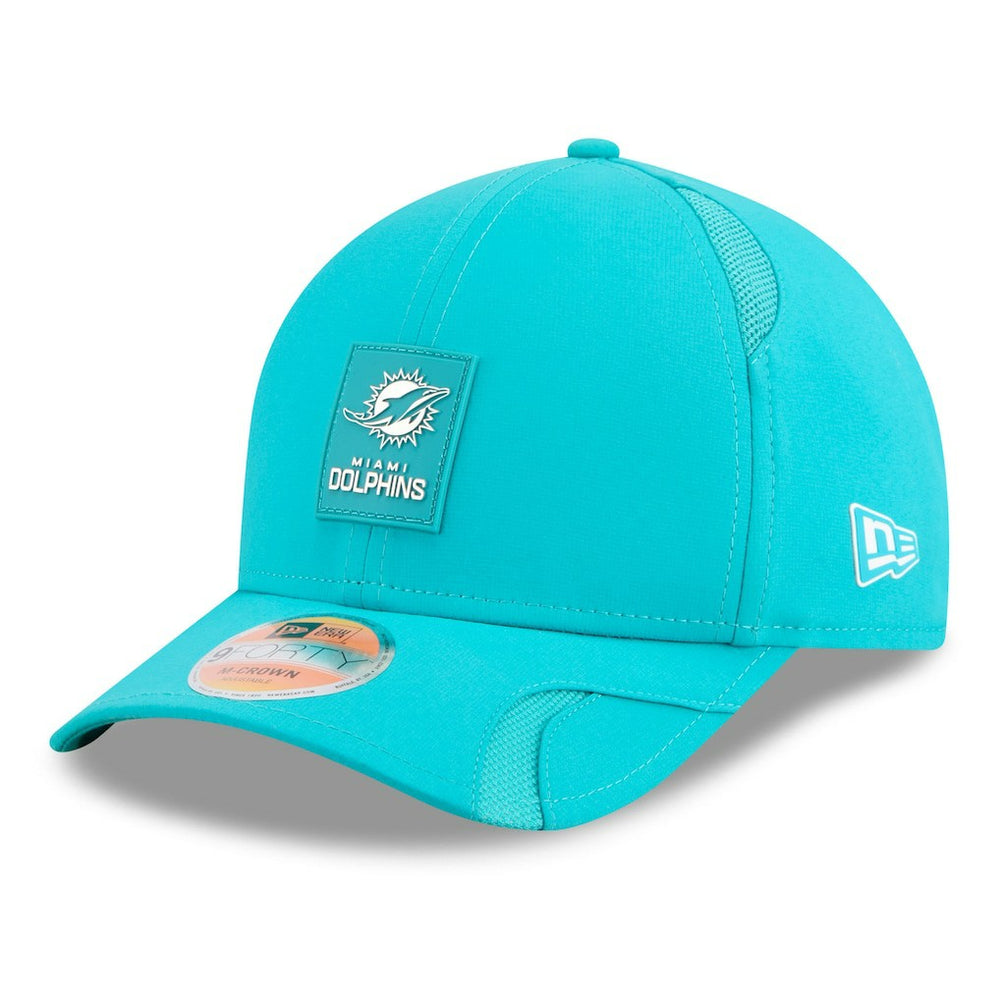2025 Sideline M-Crown 9FORTY Adjustable Hat - Miami Dolphins Hats