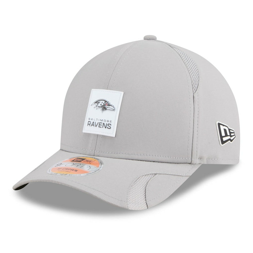 2025 Sideline M-Crown 9FORTY Adjustable Hat - Baltimore Ravens Hats