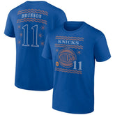 Jalen Brunson New York Knicks Ugly Sweater Name & Number T-Shirt