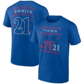 Joel Embiid Philadelphia 76ers Ugly Sweater Name & Number T-Shirt