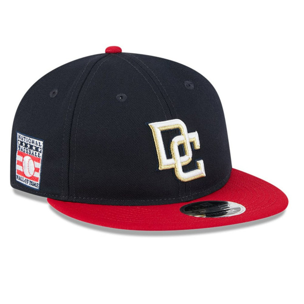 Navy/Red Washington Nationals New Era Baseball Hall of Fame Retro Crown 9FIFTY Adjustable Hat