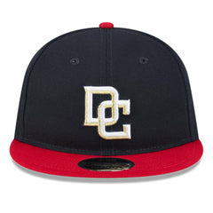 Navy/Red Washington Nationals New Era Baseball Hall of Fame Retro Crown 9FIFTY Adjustable Hat