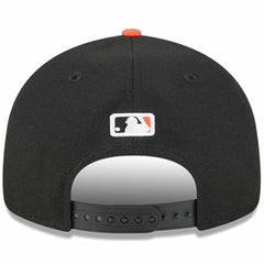 Black San Francisco Giants New Era Baseball Hall of Fame Retro Crown 9FIFTY Adjustable Hat