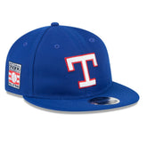 Royal Texas Rangers New Era Baseball Hall of Fame Retro Crown 9FIFTY Adjustable Hat