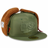 x Alpha Industries Dog Ears 59FIFTY Fitted Hat - Kansas City Chiefs Hats