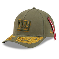 x Alpha Industries A-Frame 9FORTY Adjustable Hat - New York Giants Hats