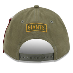 x Alpha Industries A-Frame 9FORTY Adjustable Hat - New York Giants Hats
