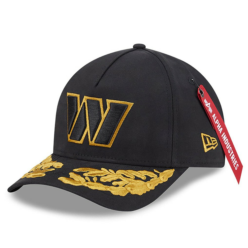 x Alpha Industries A-Frame 9FORTY Adjustable Hat - Washington Commanders Hats