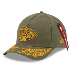x Alpha Industries A-Frame 9FORTY Adjustable Hat - Kansas City Chiefs Hats