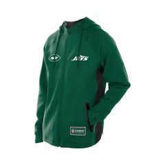 Combine Authentic Raglan Scuba Full-Zip Hoodie - New York Jets Hoodies