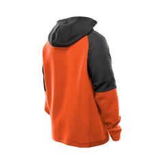 Combine Authentic Color Block Raglan Pullover Hoodie - Cincinnati Bengals Hoodies