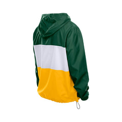 Ripstop Quarter-Zip Hooded Windbreaker - Green Bay Packers Tops