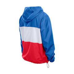 Ripstop Quarter-Zip Hooded Windbreaker - Buffalo Bills Tops