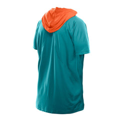 Combine Authentic Hooded Raglan Short-Sleeve T-Shirt - Miami Dolphins T-shirts
