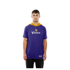 Combine Authentic Hooded Raglan Short-Sleeve T-Shirt - Minnesota Vikings T-shirts