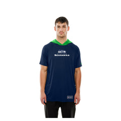 Combine Authentic Hooded Raglan Short-Sleeve T-Shirt - Seattle Seahawks T-shirts