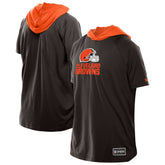 Combine Authentic Hooded Raglan Short-Sleeve T-Shirt - Cleveland Browns T-shirts