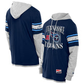 Twofer Layered Long Sleeve Hoodie T-Shirt - Tennessee Titans Hoodies