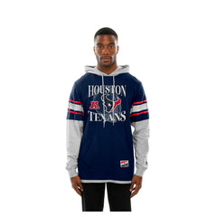 Twofer Layered Long Sleeve Hoodie T-Shirt - Houston Texans Hoodies
