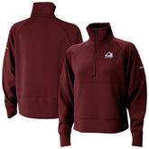 NHL Colorado Avalanche Columbia Women's Wickhams Hills Raglan Omni-Wick Half-Zip Pullover