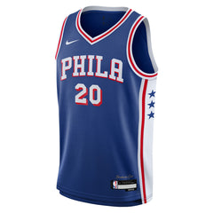 Nike Jared McCain Philadelphia 76ers Youth Swingman Jersey