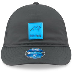 2025 Sideline Cold Weather Retro Crown 59FIFTY Fitted Hat - Carolina Panthers Hats