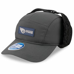 2025 Sideline Cold Weather Runner Dog Ear Adjustable Hat - Tennessee Titans Hats