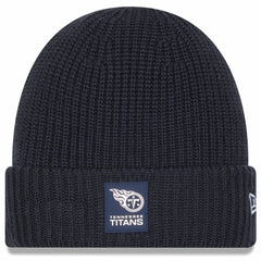 2025 Sideline Cold Weather Cuffed Knit Hat - Tennessee Titans Hats
