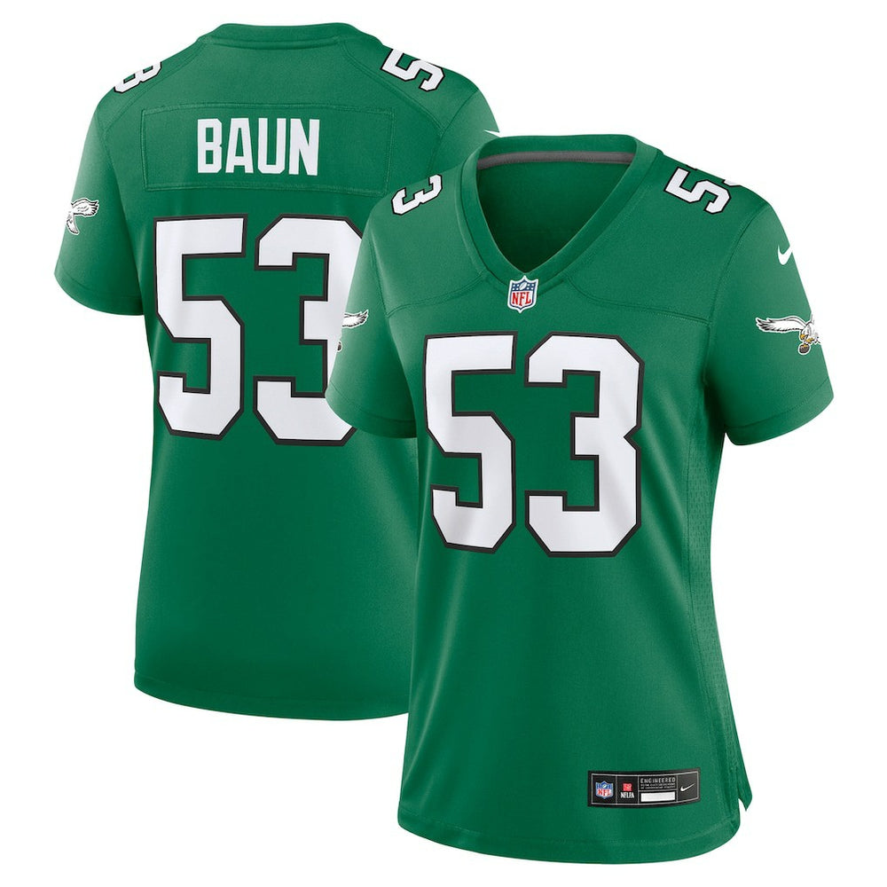 Zack Baun Women's Alternate Game Jersey - Philadelphia Eagles Jerseys