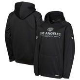 NHL Los Angeles Kings Fanatics Youth Authentic Pro Rink Raglan Hoodie
