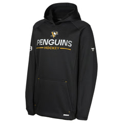 NHL Pittsburgh Penguins Fanatics Youth Authentic Pro Rink Raglan Hoodie
