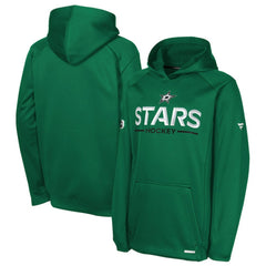 NHL Dallas Stars Fanatics Youth Authentic Pro Rink Raglan Hoodie