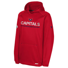 NHL Washington Capitals Fanatics Youth Authentic Pro Rink Raglan Hoodie